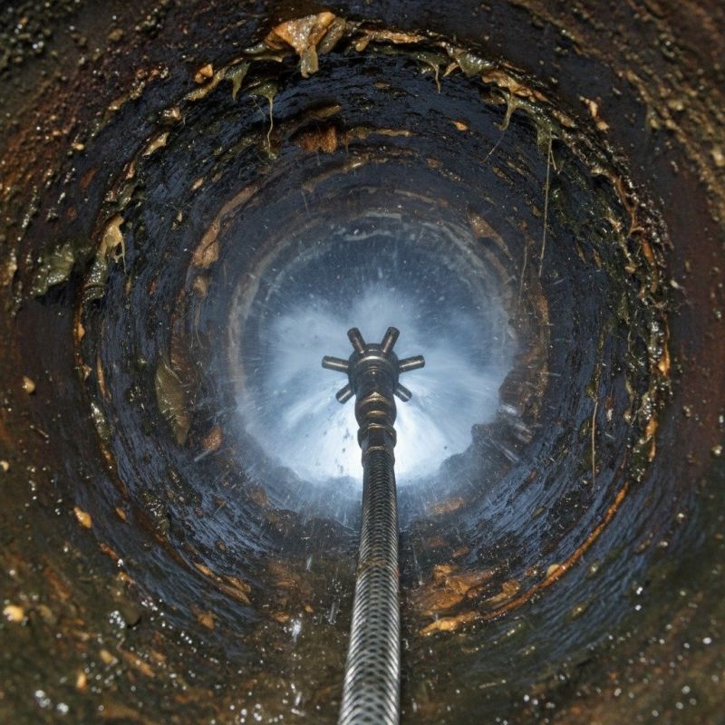 How Hydrojetting Clears Tough Plumbing Drain Blockages